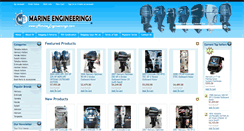 Desktop Screenshot of marineengineerings.com