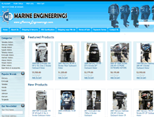 Tablet Screenshot of marineengineerings.com